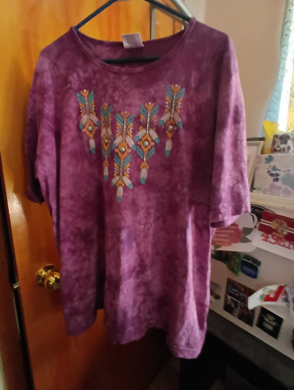 Purple Cactus Bay Woman's Top